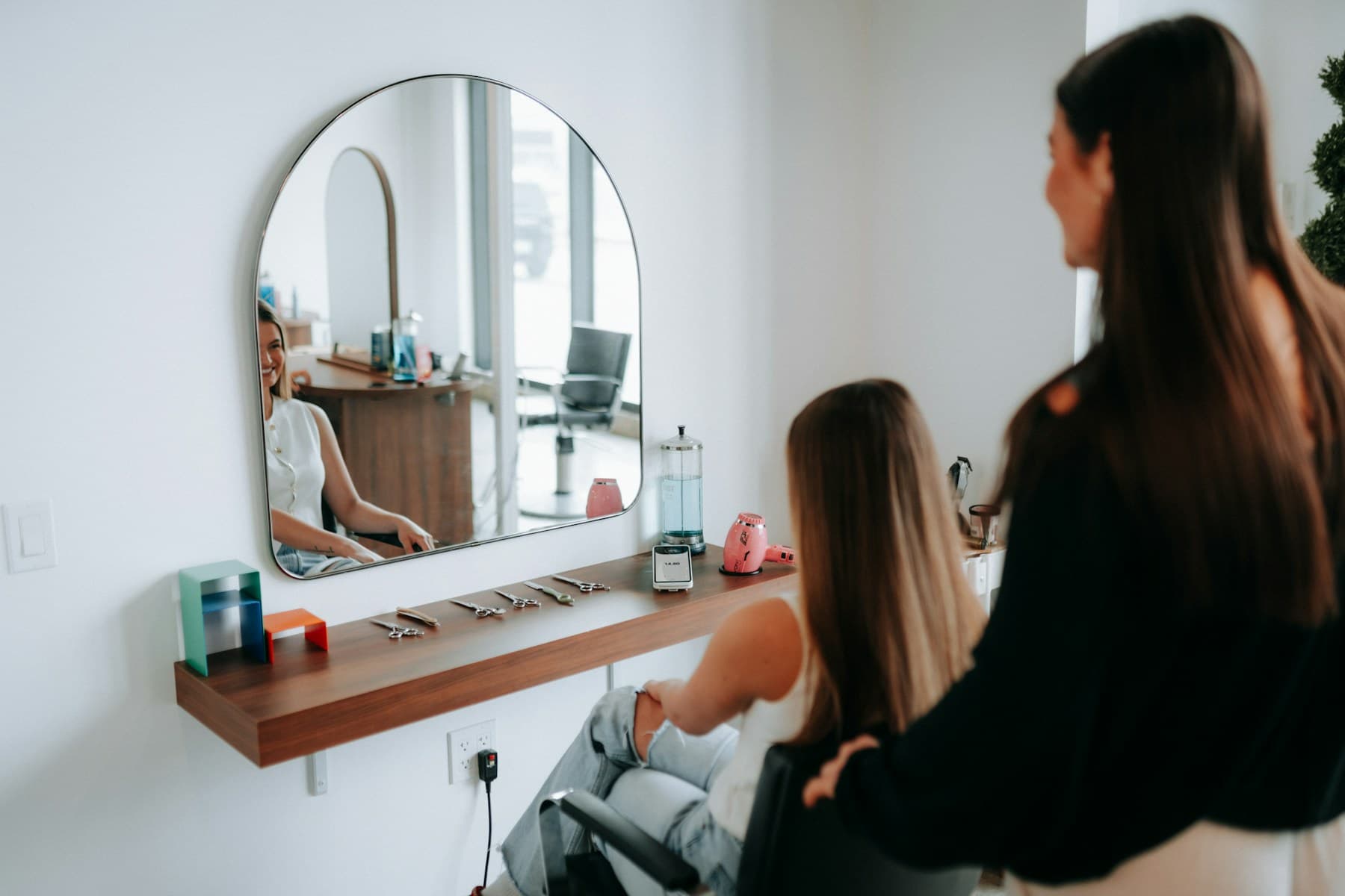 Venue hair styling appointment